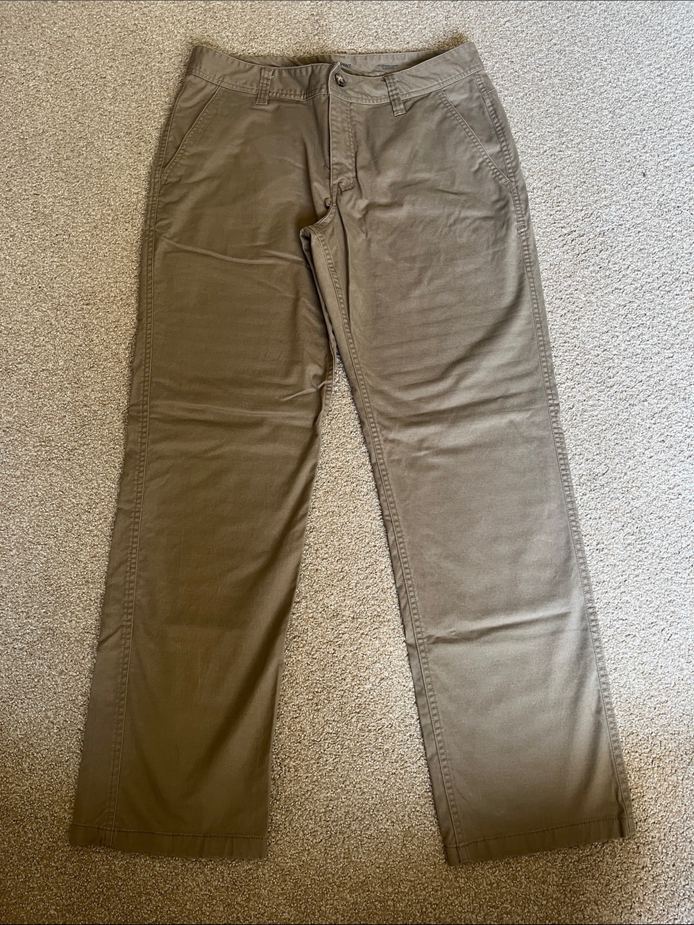 Toad&Co Men's Mission Ridge Pants Brown Straight-Leg Pants